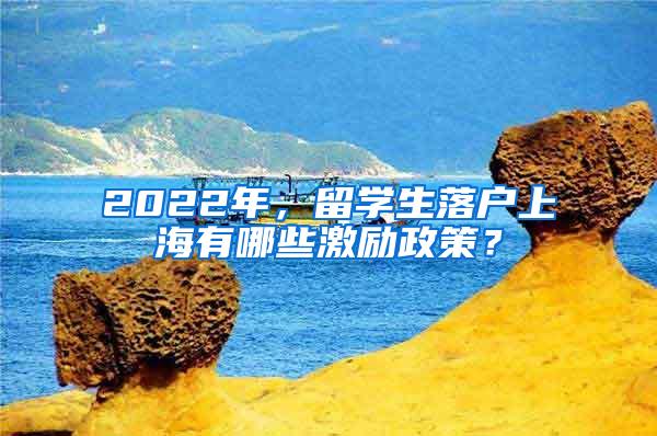 2022年，留学生落户上海有哪些激励政策？