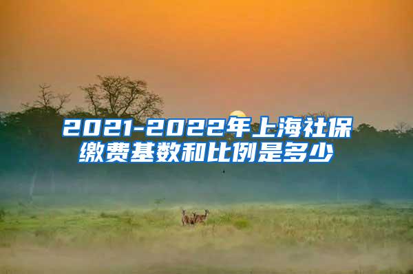 2021-2022年上海社保缴费基数和比例是多少