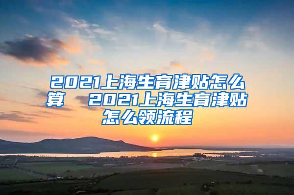 2021上海生育津贴怎么算  2021上海生育津贴怎么领流程