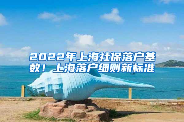 2022年上海社保落户基数！上海落户细则新标准