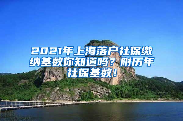 2021年上海落户社保缴纳基数你知道吗？附历年社保基数！