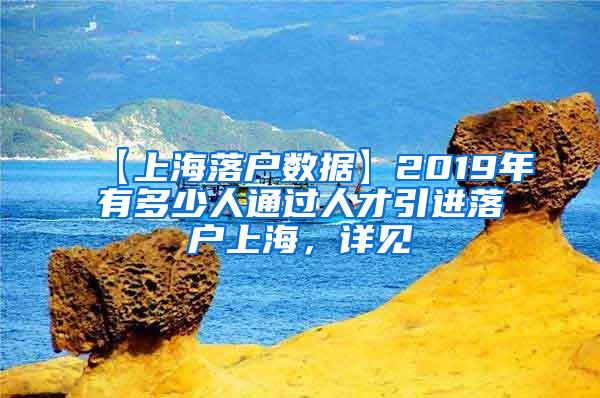 【上海落户数据】2019年有多少人通过人才引进落户上海，详见→