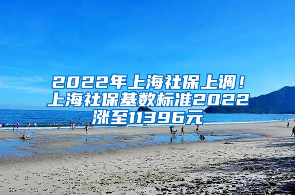 2022年上海社保上调！上海社保基数标准2022涨至11396元