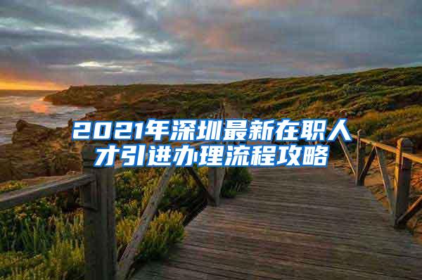 2021年深圳最新在职人才引进办理流程攻略②