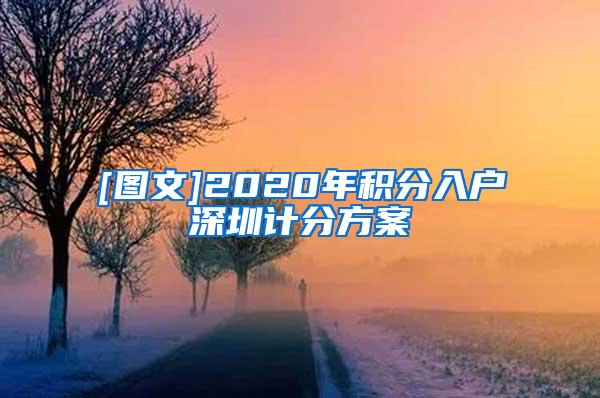 [图文]2020年积分入户深圳计分方案