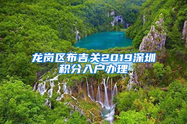 龙岗区布吉关2019深圳积分入户办理