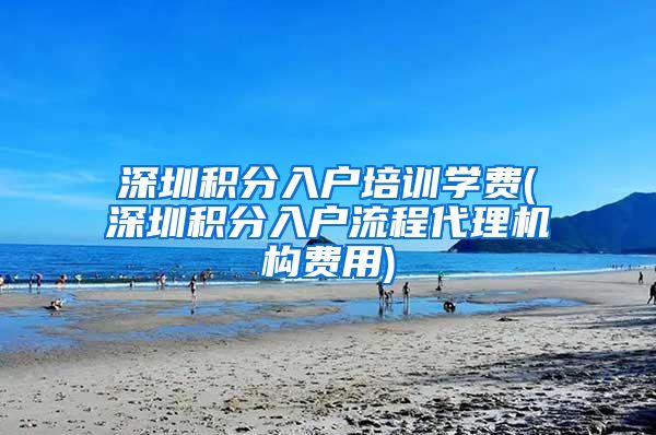 深圳积分入户培训学费(深圳积分入户流程代理机构费用)